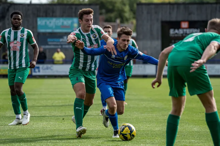Photo 1 of 36, Bury Town vs Basildon United 17/09/2022