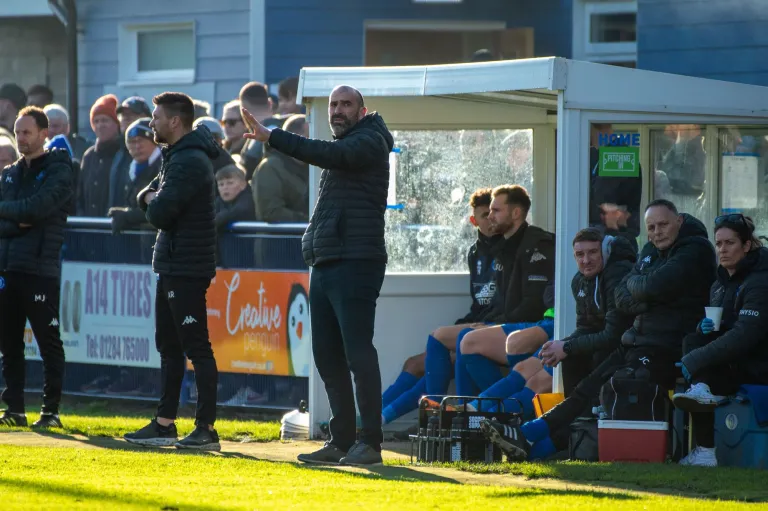 Photo 91 of 96, Bury Town vs Lowestoft Town 02/01/2023