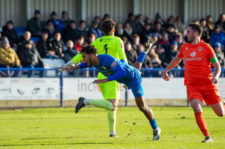 Photo 92 of 96, Bury Town vs Lowestoft Town 02/01/2023