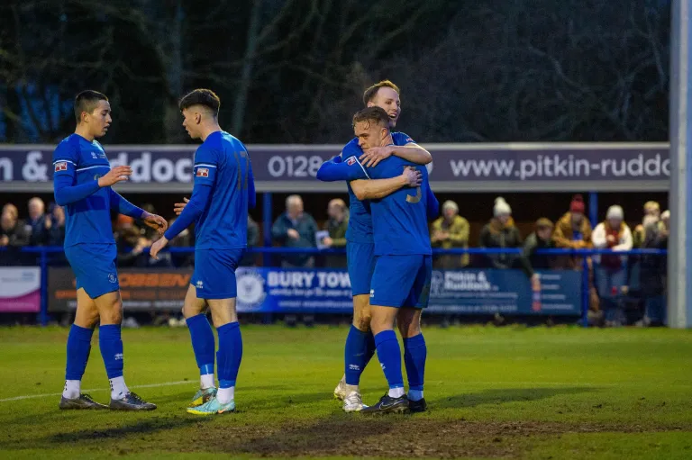Photo 38 of 59, Bury Town vs Stowmarket Town 27/01/2024