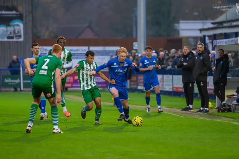 Photo 21 of 52, Bury Town vs Basildon United 09/11/2024