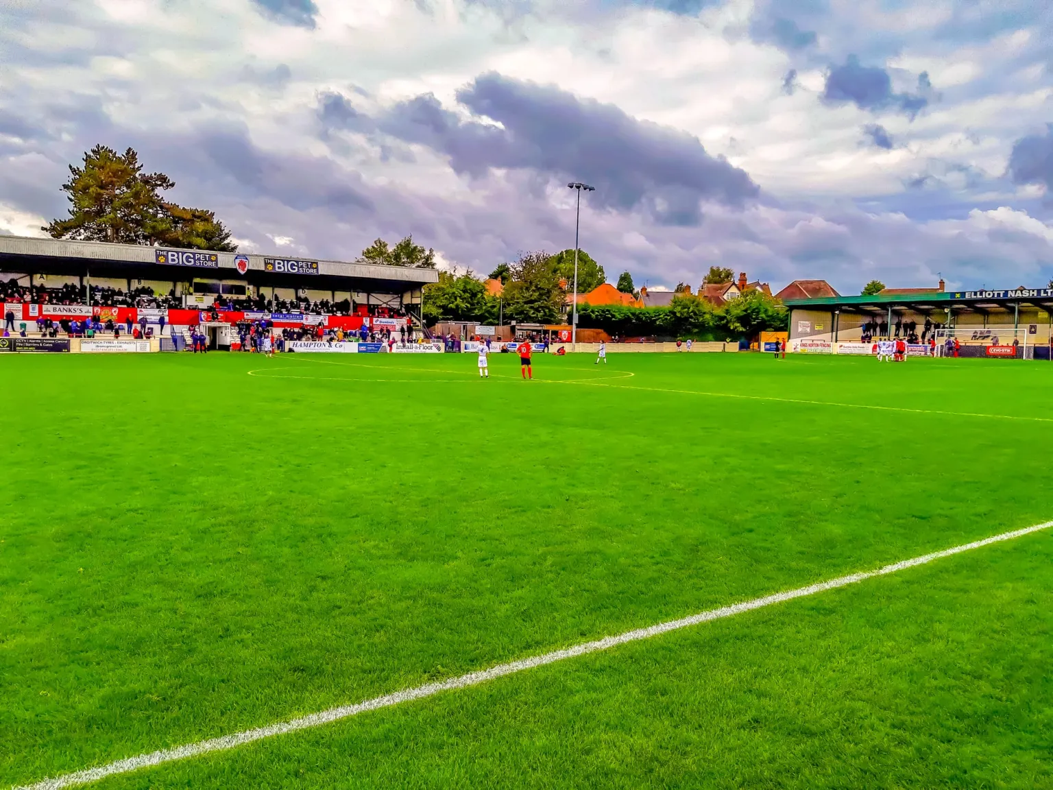 The Victoria Ground, home of Bromsgrove Sporting