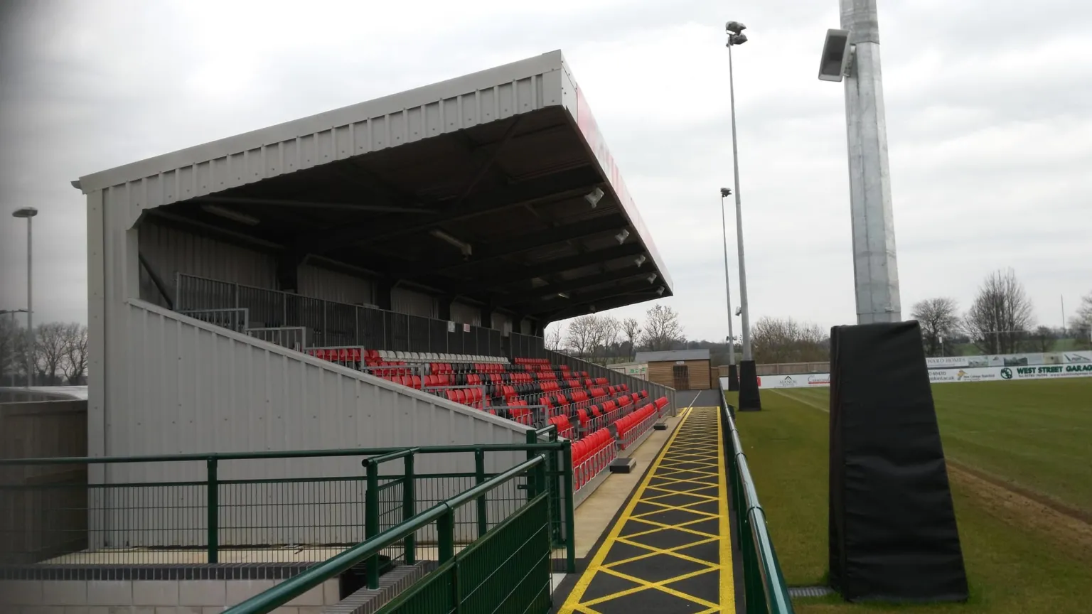 Zeeco Stadium, home of Stamford AFC